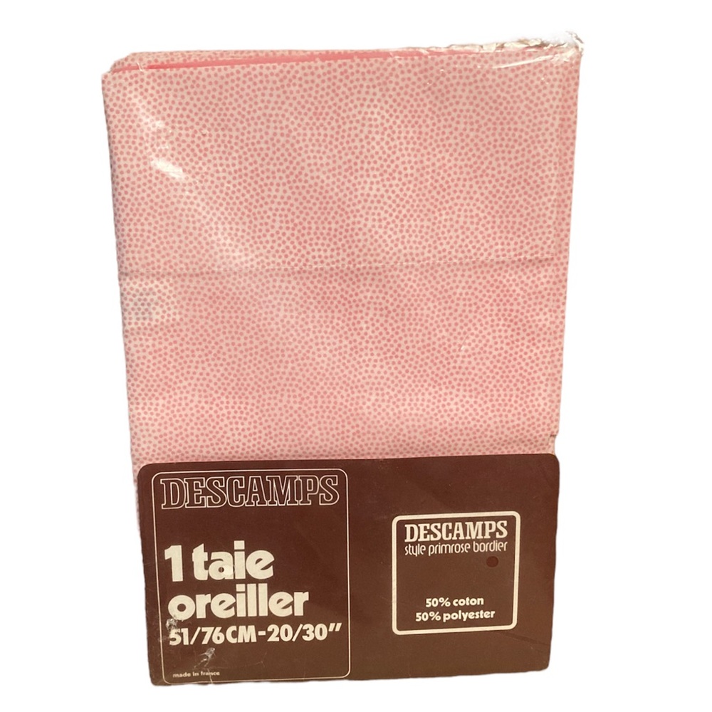 Descamps Galauchat Fraise Pillowcase